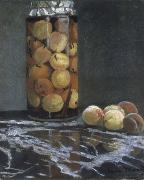 Claude Monet Masters old the peach glass oil painting reproduction